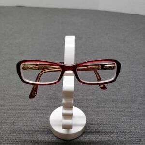 Michael Kors MK834 Eyeglasses Frames Only Red Gold Rimless Women's Fashion